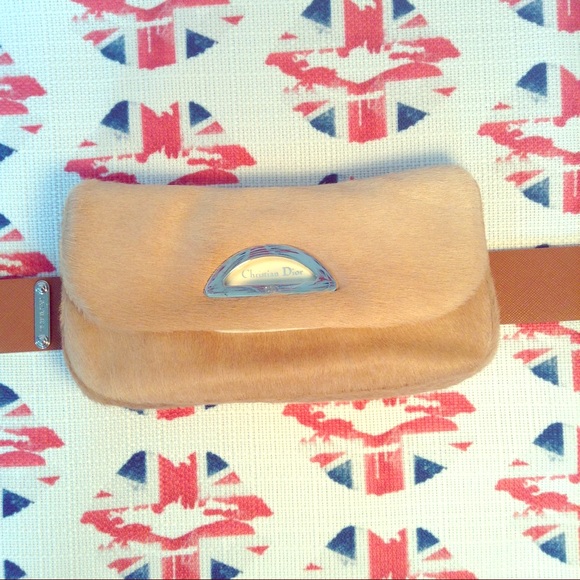 Dior Handbags - RARE Christian Dior "Malice" Pony Hair Belt Bag